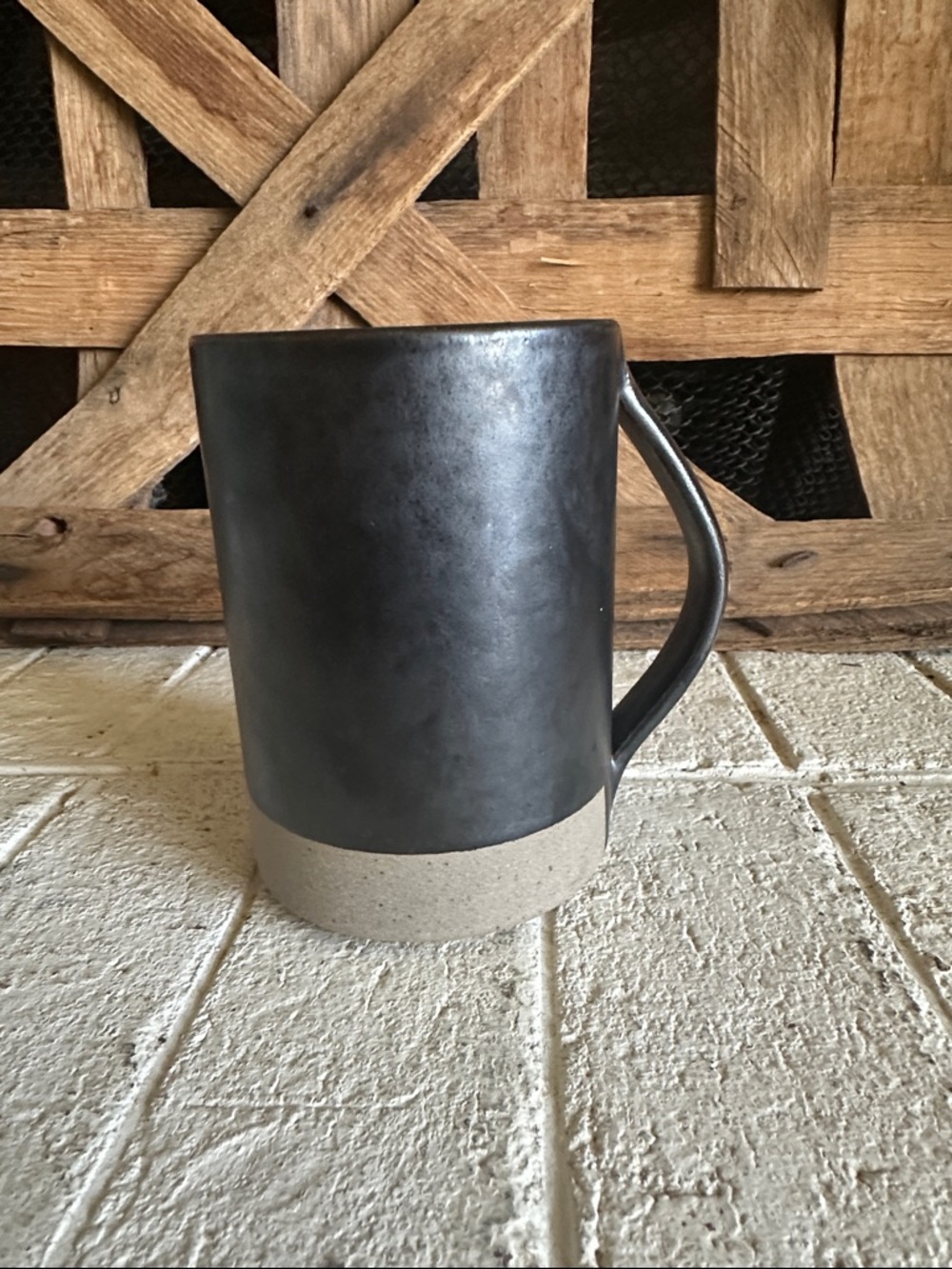 French Stoneware Basic Mug - Handmade (50)